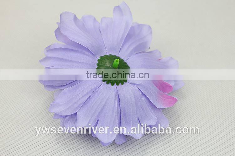 Simulation qianceng chrysanthemum chrysanthemum 10 centimeters flower heads flower DIY hair accessory bag hat Shoes decorative f