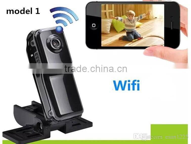 WiFi spy camera Mini DV Wireless IP Camera Hidden camcorder Video Recorder mini DV NEW MD81