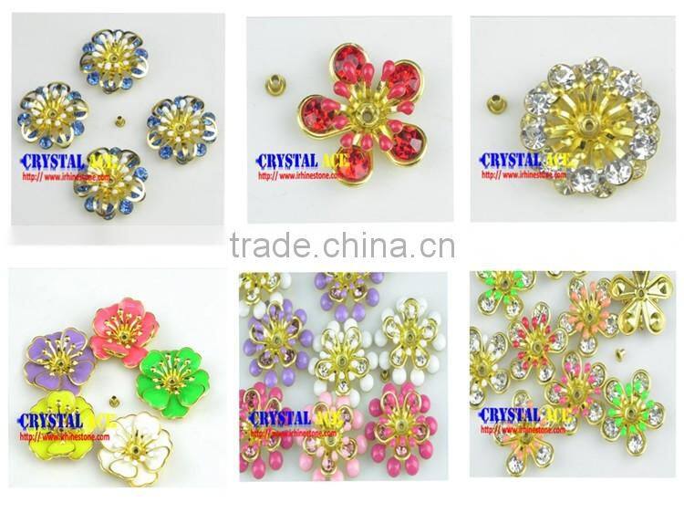 Custom DIY art metal crafts flower pattern for decoration