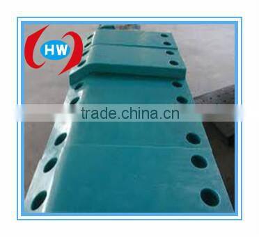 Recycled fender panels/Competitive plastic fends/black fender boards