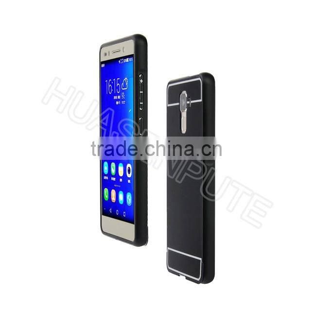 Fashional 2 in 1 Alumminium Metal Cell Phone Case for Huawei Ascend Honor 7