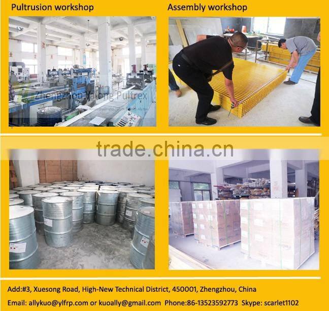 Electric insulation Fiberglass Cable Tray box cover, FRP GRP cable bridge