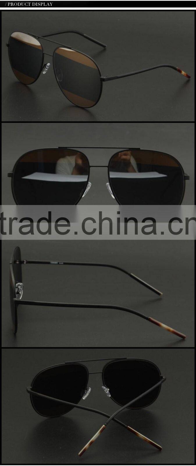 Popular brand sunglasses UV400 metal polarized sunglasses made in china
