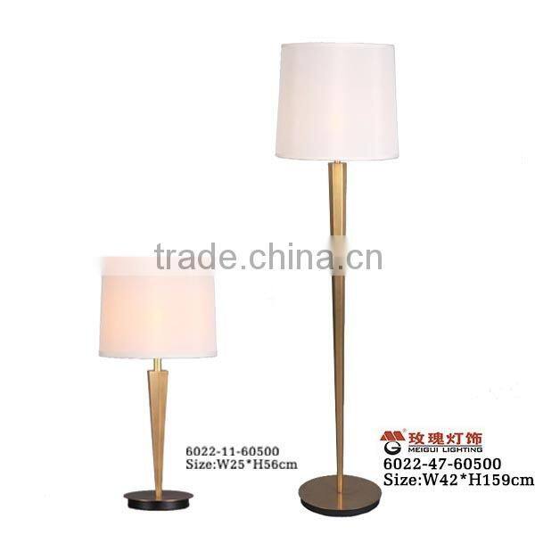 antique copper table lamp for hotel
