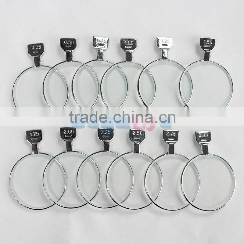 The Latest Top Quality Aluminium Case Metal 266 PCS 36.5 MM Trial Lens Set