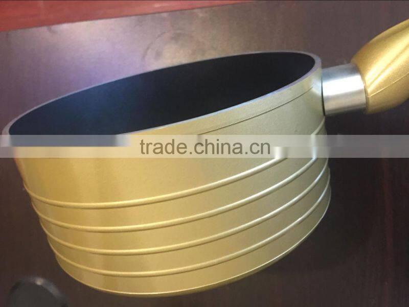High quality Aluminum Alloy Metal type nonstick saucepan cooking saucepan,Soup & Stock Pots