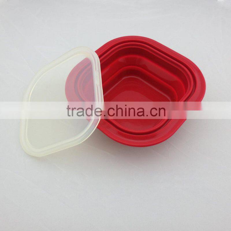 LFGB Silicone Bowl With Custome Logo Eco-friendly Custome Silicone Bowl Dongguan Silicone Bowl