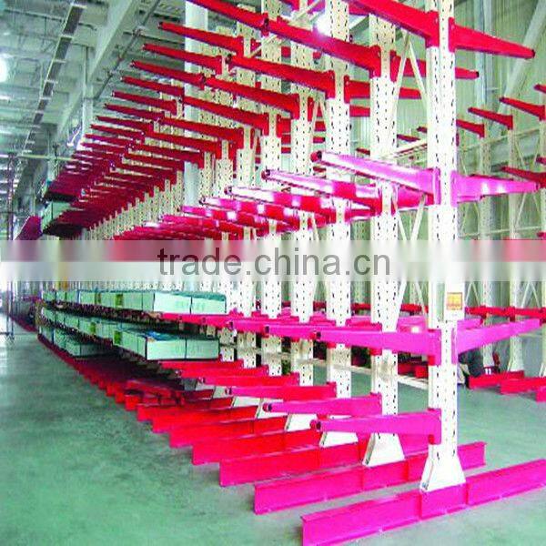 guangzhou factory steel cantilever racking for storage iron pipe
