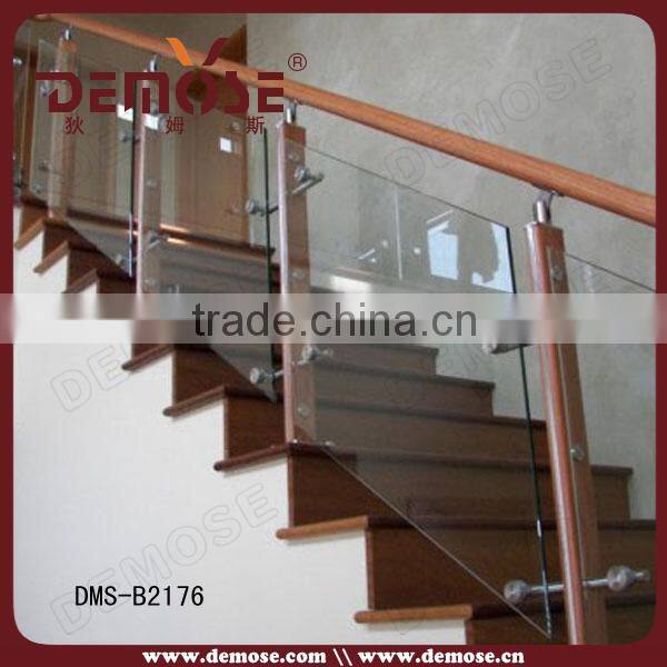 plastic handrail cover glass price m2 glass stair railing