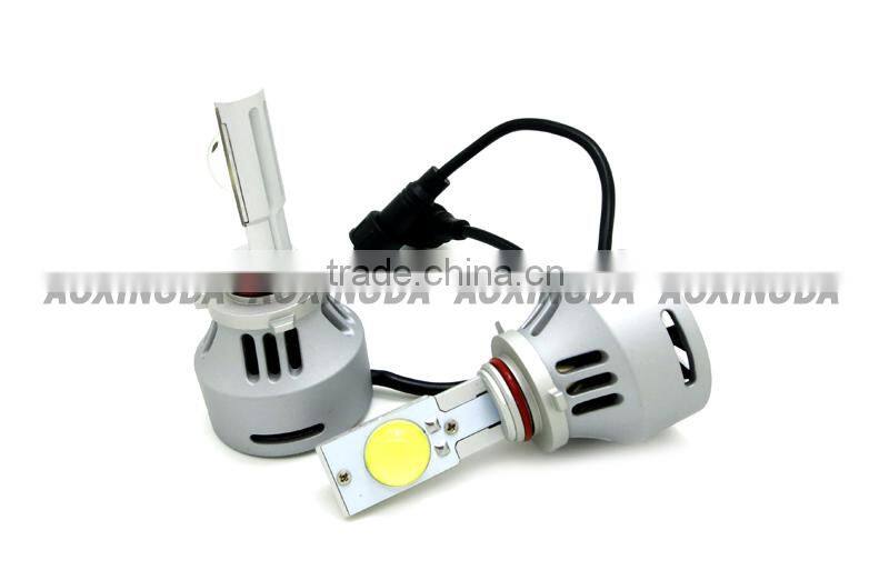 2014 the newest and most reliable car LED headlight 6400LM 9005