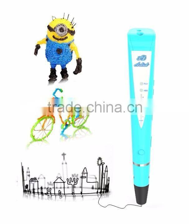 3d printer pen filament PLA ABS 1.75mm for kids printing,3d drawing pen