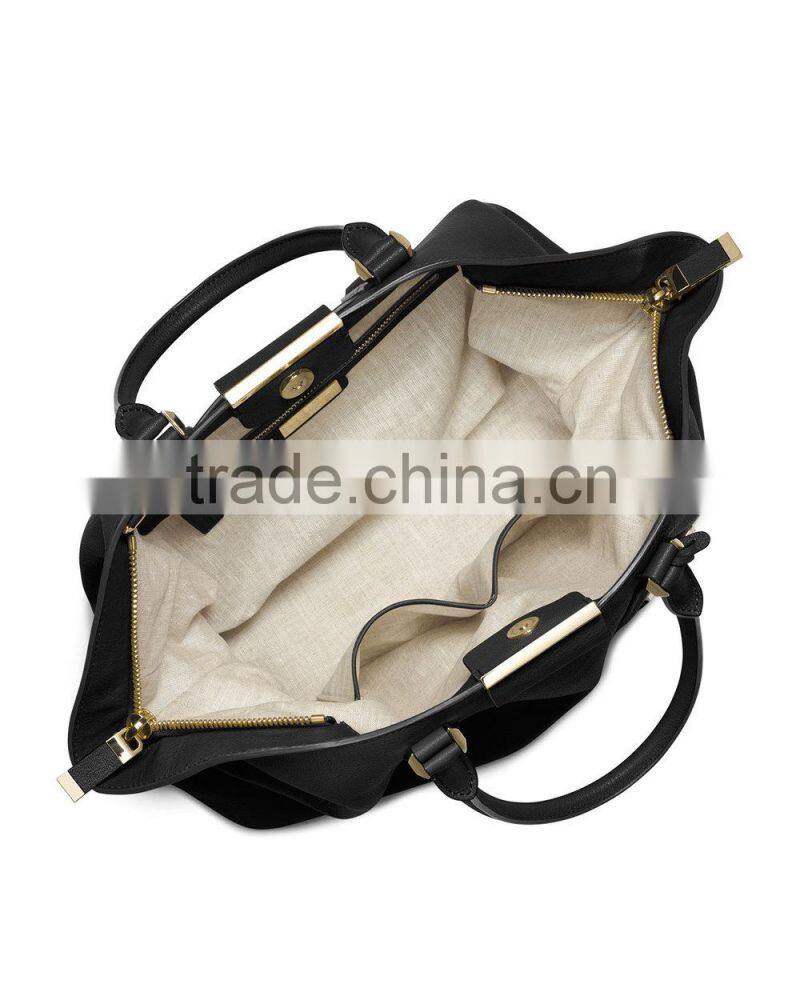 S397 2015 BEST SELLING TOTE LADY BAG BLACK PU DESIGNER HANDBAGS GOOD PRICE