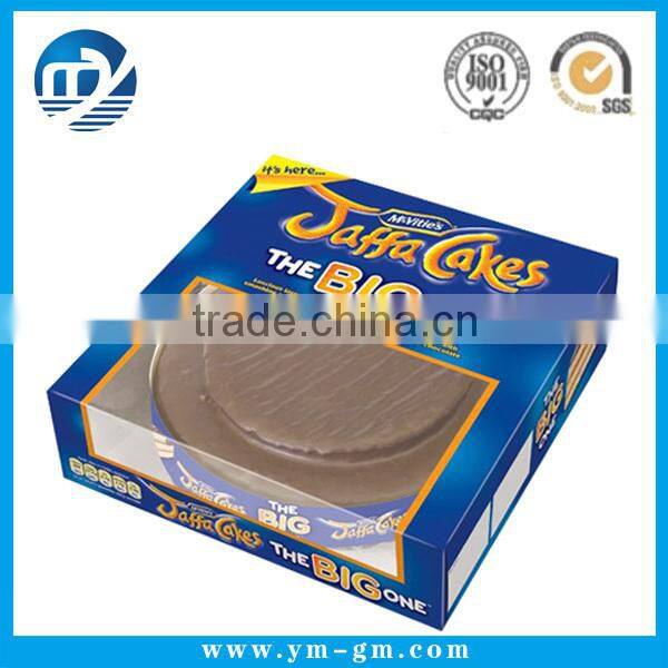 Disposable paper cardboard cake boxes for food packing