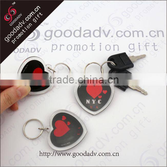 Customized advertising gifts keychain silicone keychain for world cup