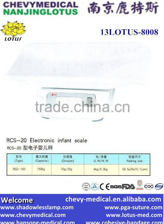 Digital infant scale with height measurement 13LOTUS-8008