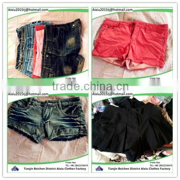 used lady short pants used clothes