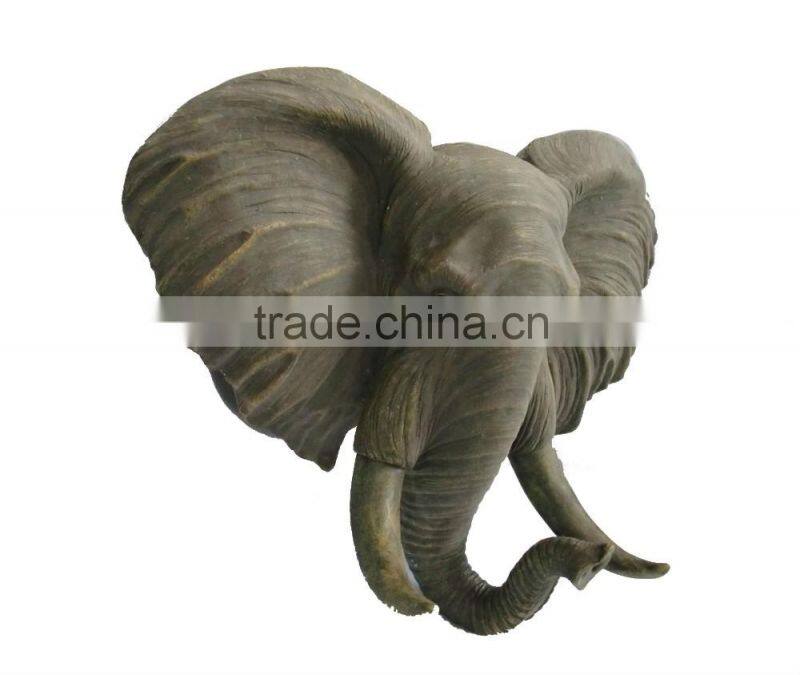 Elephant resin statues polyresin figurine animal decoration