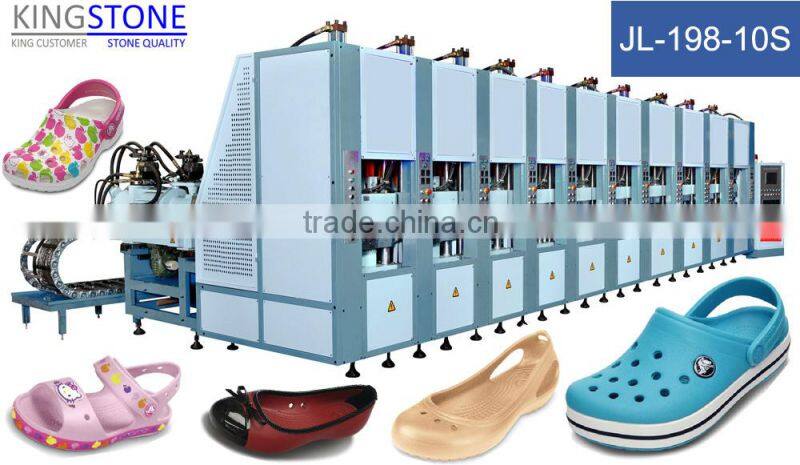 EVA Injection Shoes Making Machine EVA Injection Molding Moulding MachineFlip Flop Slipper Sandals Machine JL-198