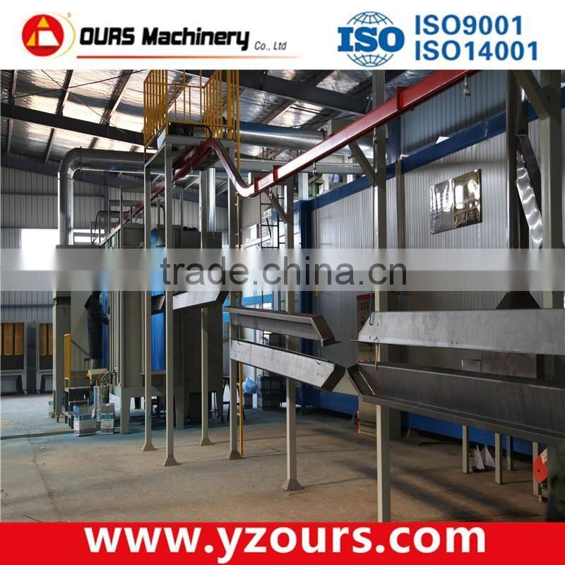 Powder Coating Booth Type and Aluminum Substrate New Design Powder Coating Line