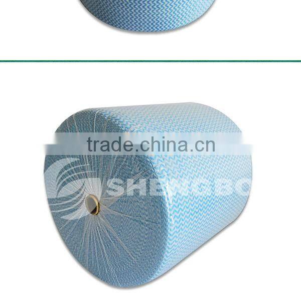 Blue Nonwoven Wine Tote Bag