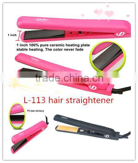 Dail temp control design, 80-220C(180-430F) hair flat iron hair straightener hair style tools