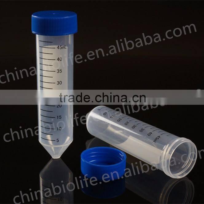 50ml conical bottom centrifuge tube with screw cap
