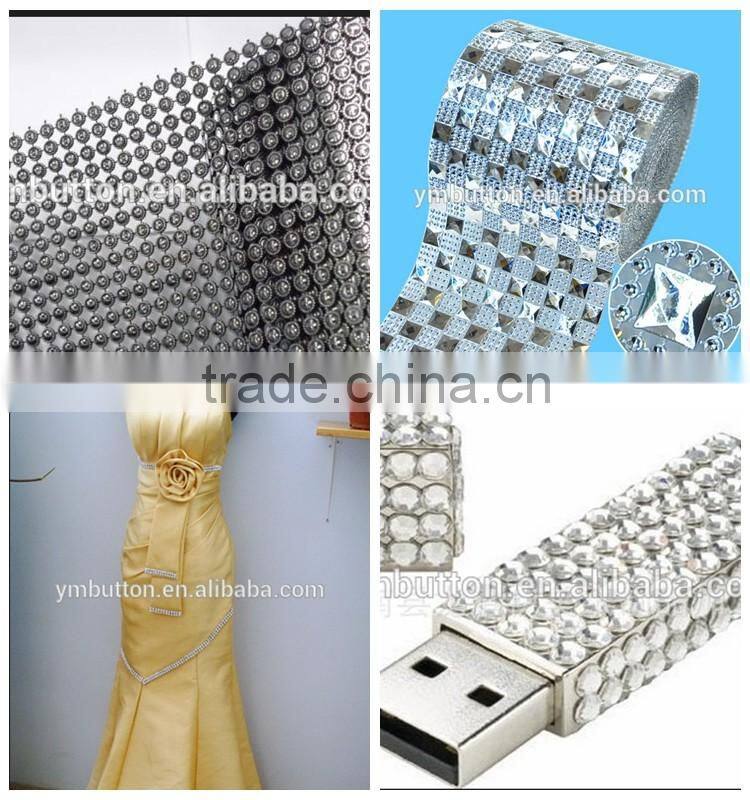 Cheap Plastic Pearl Beaded Lace Trim for Wedding Dress