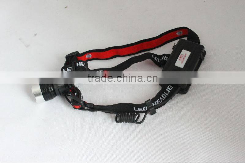 high power aluminum camping led headlamp LED headlight