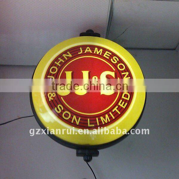 Fluorescent lamp Revolving Pub ABS Light Box