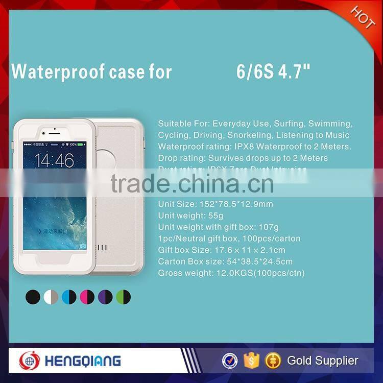 wholesale price original waterproof case for iphone 5s, for iphone 5s diving-use case