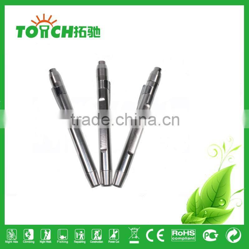 Medical doctor nurse LED penlight flashlight mini LED penlights AAA battery works