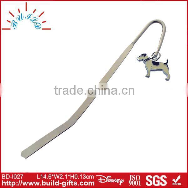 bag shaped purse hanger customized metal book mark
