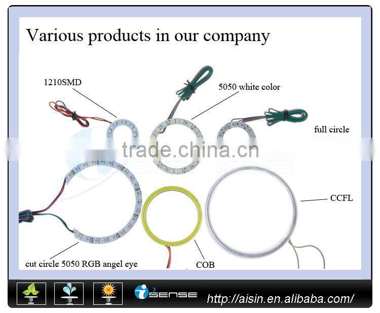 DRL White angel eyes, led driving light