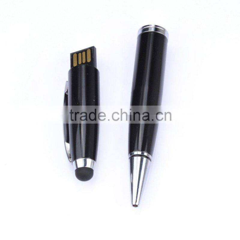 2 in 1 USB pen drive with stylus ball pen for galaxy tab