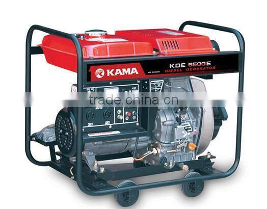 KAMA 5.75/6.5kva DC output Single phase small diesel generator Open-frame type