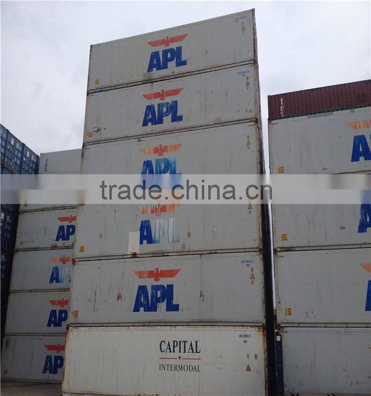 40' used Reefer Container with Thermo king refrigerator