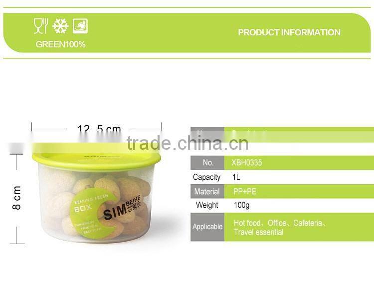 Plastic food candy jar/container 730ml