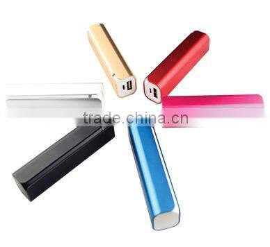 Newest promotional gift slim size 2600mah power bank charger 2000mah, 2200mAh with OEM service