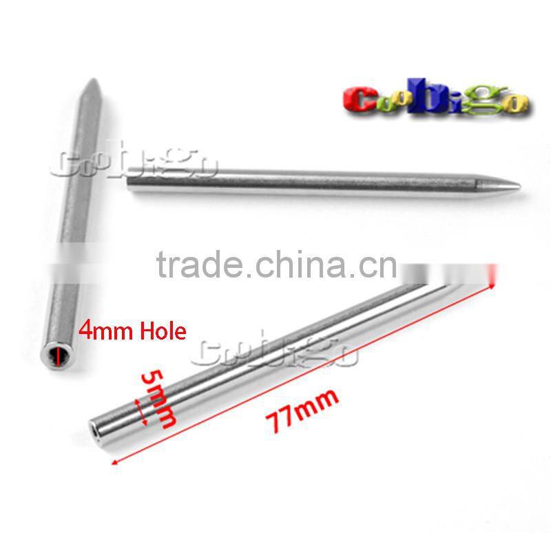3" Stainless Steel Paracord Needle With Screw Thread Shaft Tip Stiching Fid Kniting Weaving Pracord Bracelet #FLQ121