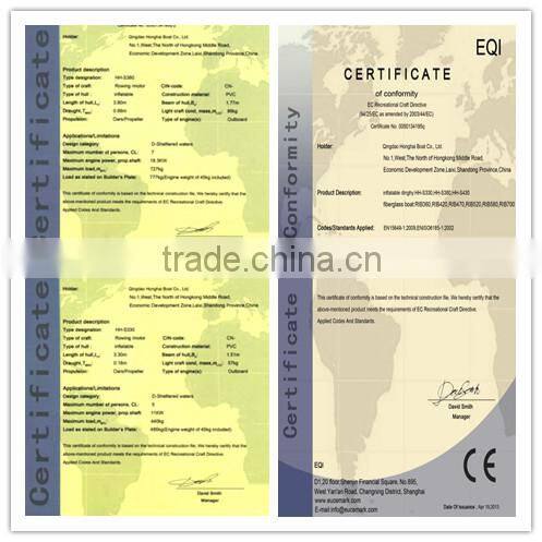 easy to carry inflatable boat with tralier