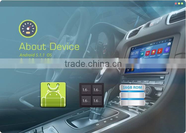 Android Double Din Car Stereo With 3G Dongle Bluetooth Mirror-link WiFi TPMS DAB+ for 6.2 Inch Universal Cars