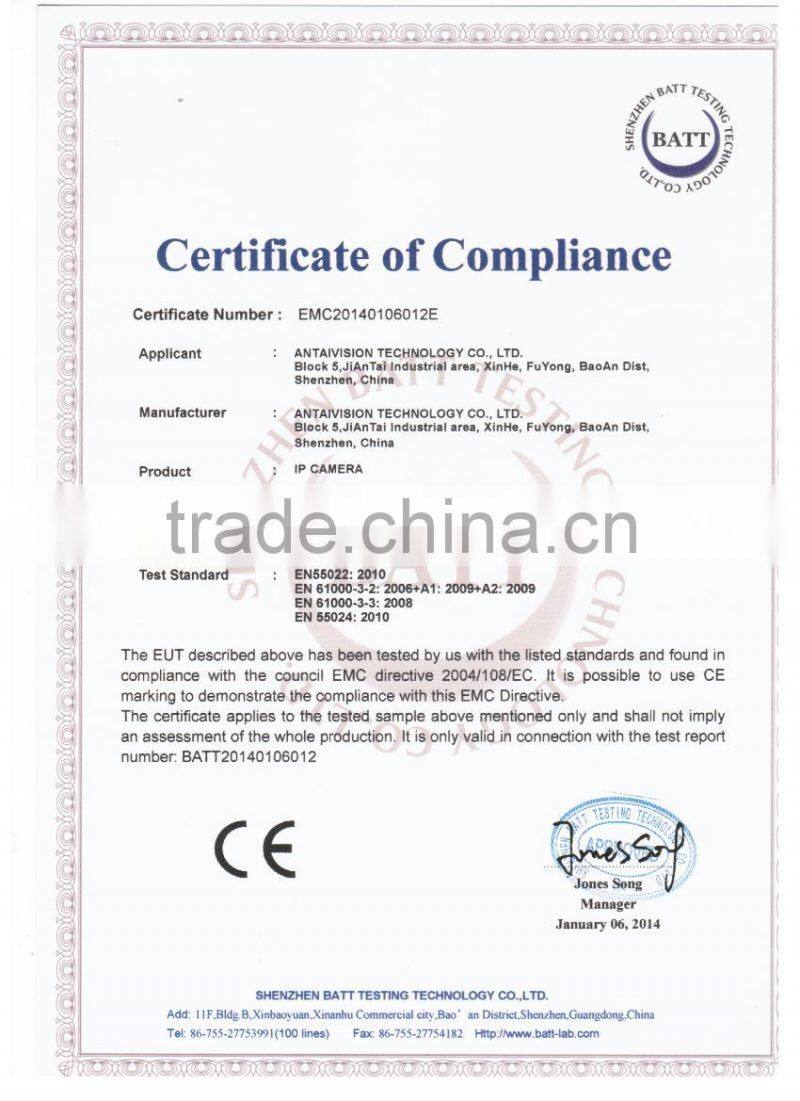 1.0 MP 720P cloud HD P2P IPcamera