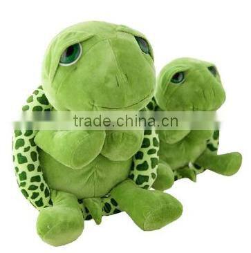 super cute big eyes turtle plush stuffed toy animal