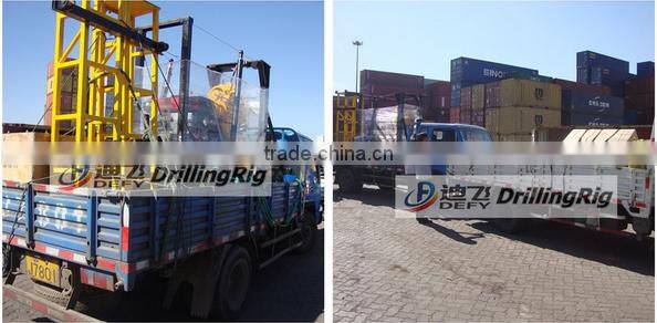Good quality and easy moving drilling machine for wells