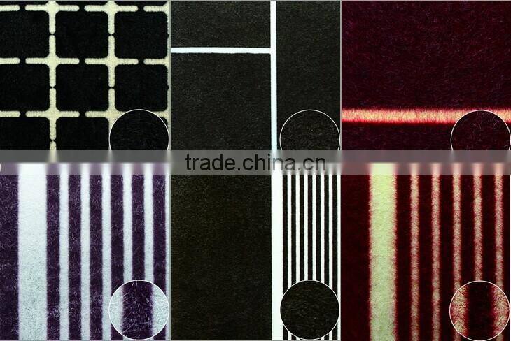 Interior decor flocks lattice wallpaper