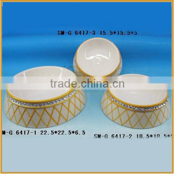 wholesale dog bowl ceramic pet bowl bowl feeder for the pet