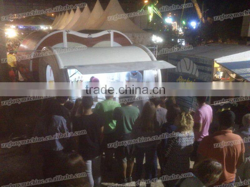 Mobile Fried Ice Cream Cart| Ice Cream Van| Food Cart