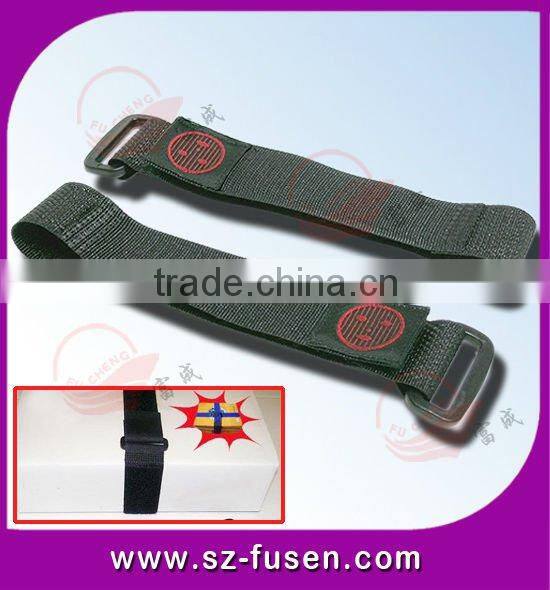 hot sale adjustable hook and loop strap for luggage