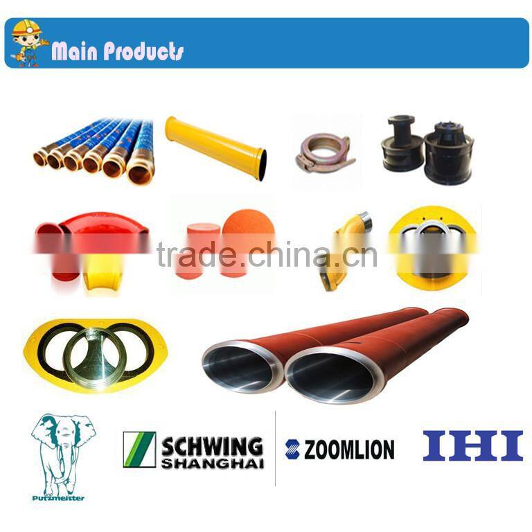 Free sample Concrete pump accessories concrete pipe bolts clamps