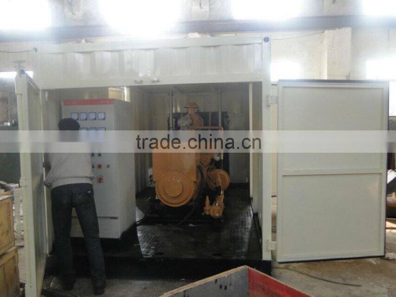 China famous LVHUAN 600KW coal bed gas generator set, less than 25% methane